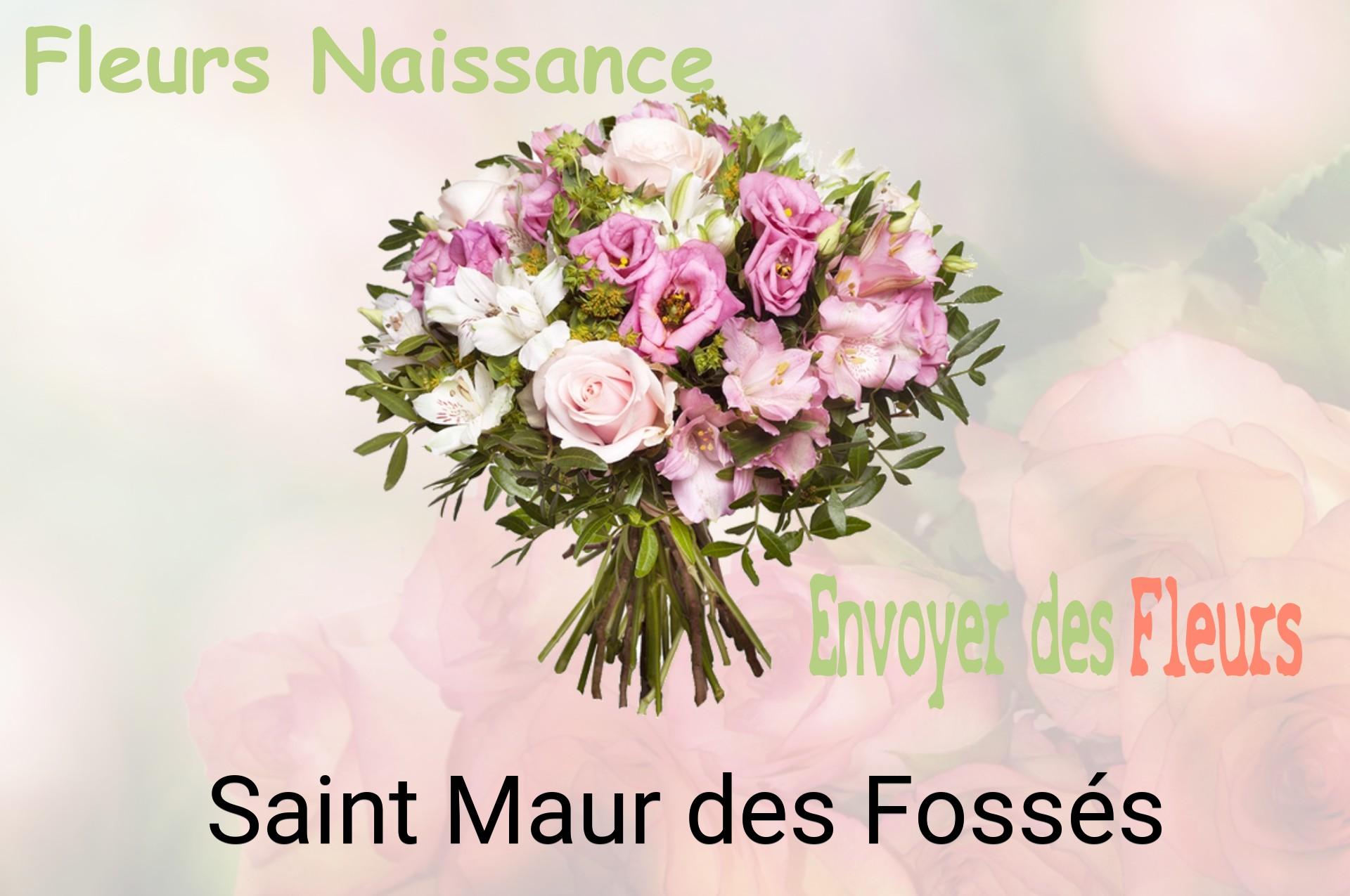 Bouquet de fleurs de naissance livré à Saint-Maur-des-Fossés